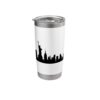 New York City Skyline Silhouette – Urban Minimalist NYC Stainless Steel Insulated Tumbler
