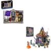 NexBrixxi Magic Village Building Set with LED Lights – Magic Street Book Nook & Wizard Hut Fantasy Building Kit, Bookshelf & Home Decor for Adults and Teens Ages 12+