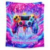 NICEFORNICE Personalized Gaming Blanket Girls, Kids Gifts for Gamer