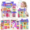 Nicella Busy Board, Montessori Toys for 1 Year Old, Montessori Board for 12-18 Months, 56+ Activities Bilingual Music Learning Sensory Toys for Toddlers 1-3, Birthday Gift for 1+ Year Old Girl Boy