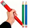 Nice purchase Big Pencils For Kid Giant Wooden Jumbo Pencil So Cool (3 pack(red blue green))