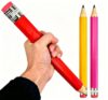Nice purchase Big Pencils For Kid Giant Wooden Jumbo Pencil So Cool (3 pack(red yellow pink))