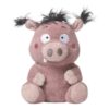 Niceween Goofy Pink Wild Boar Plush Funny Fluffy Hog Stuffed Animal Toy Novelty Gift for All Ages