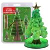 NIDONE Mini Christmas Tree Magical DIY Crystal Growing Kit Educational Novelty Crystal Christmas Tree for Boys Girls Gifts