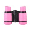 Night Vision, Children Telescope Toy 4X30 Magnification Binocular Bird Watching Exploring Camping Toddler Birthday Gift,for Adults(Pink)