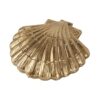 NIKKY HOME Gold Seashell Trinket Jewelry Box, Mini Ring Storage Organizer