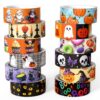 NIKOMIE Halloween Washi Tape,12 Rolls Cute Pumpkin Ghost Craft for Scrapbook
