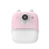 Nishiyuenyi Children Instant Camera Kid's Digital Camera Instant Print Photo Keepsake Easy Suitable for Travel Parties Family outings, Pink