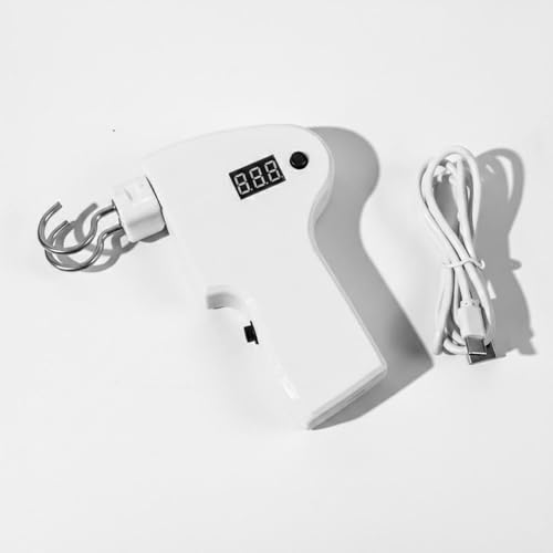 Nishiyuenyi Electric Winding Device Digital Rubber Band Aircraft Winder Single-Button USB Charging Precision Counting Suitable for School Project Competitions, Competition W Cable