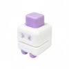 Nishiyuenyi Paper Punch Mini Hole Punch Single Hole Punch Handheld Lightweight Portable Stainless Steel Cute Robot Style with Removable Scrap Tray Suitable for, Purple