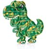 NiToy Dinosaur Pop It Fidget Toy, Large T-Rex Push Pop Bubble Sensory