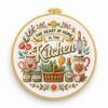 niurenmaoyi Kitchen Embroidery Kit for Beginner,Cross Stitch Kit for Adult
