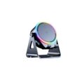 NKVADZBSFEP Magnetic Bluetooth 5.3 Speaker with RGB Light & Phone Holder, 1200mAh Smart Induction Stereo Speaker for Outdoor Sports