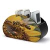 NLLZZ Bee PU Leather Remote Control Holder with 5 Compartments