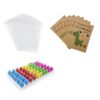 NMOWYBPY Dinosaur Eggs Hatching Cards for Girls, Hatching Dinosaur Eggs Toys with Cards Bags for Birthday Party Favor