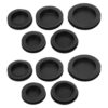 NOLITOY 10pcs Round Rubber Piggy Bank Plug Replacement for Money Saving Box Protective Design and Secure Savings, Suitable for Adults