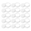 NOLITOY 30pcs Reusable and Reliable Piggy Bank Stoppers Replacement Plugs Made of Sturdy Abs Plastic Round Shape for Deposit Box and Plaster Figurine Bottom Covers