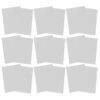 NOLITOY 50pcs Plastic File Folders for Organizing Documents, Thin and Compact Design, Professional Style for Office Workplace and Teaching Use