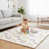 Noonkty 59x59 Baby Play Mat,Baby Play Mat for Floor,Thick Playmat