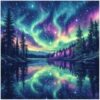 Northern Lights Puzzles for Adults 1000 Pieces, Starry Night Aurora Borealis Nature Landscape 1000 Piece Puzzle for Adults, Impossible Difficult Hard Fun Jigsaw Puzzles 1000 Pieces