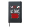 No Sabo Kid Mexican American Hispanic Spanish Language Hardcover Journal, Black