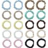 Nothstein 20Pcs Small Satin Hair Ties Scrunchies for Women Think Thin Hair