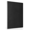 Notsu Dot Grid Lay Flat Notebook | Smyth Sewn Dotted Journal with White Cloth Spine Cover. 160 Pages, Thick Paper 120gsm, 6" x 8.5"