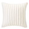 Novabright Weighted Pillow with Glass Bead 9lb Tactile Sensory Throw Pillows Bead Filled Heavy Soft Versatile Stress Relief Cushion for Adults Comfort Relaxation Sleep Thoughtful Gift (Striped Style)