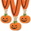 NOVWANG 10Pcs Halloween Pumpkin Medals Costume Competition Trophy Awards