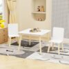 NOXJUQU 3-Piece Table and Chair Set Boys & Girls Play Table