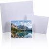 Nuanchu 4 x 6", 5 x 7", 8.5 x 11" Photo Paper Glossy 120 Sheets Picture Paper for Inkjet Printer for Photos, Calendars, Advertising Covers, Recipe Cards, 200 GSM
