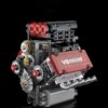Nuanmu V8 Engine Building Set,V8 Engine Model kit that Run,Build Your Own STEM Mini V8 Model Engine Kit Motor,8-Cylinder Car Engine Building Engineering Toys for Adults(478PCS)