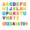 Nuby Foam Bath Letters and Numbers for Toddlers - Bath Toy Set for Kids 3+ Years - 36 Pieces