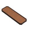 NUHSLF Tea Tray Imitation Bamboo Tea Tray Retro Fruit Plate Household Set Accessories Zen Purple Sand Kettle Cushion Small Dry Bubble Table (Color 2)