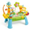Nukinp Sand and Water Table, Fun Kids Water Table with Electric Recirculating Play Sink, Multi-Activity Center with Fishing & Slide for Boys Girls