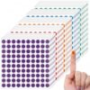 Numbered Stickers 1-100, Self Adhesive Small Number Stickers, 5000 Pcs