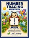 Number Tracing 0 to 10: Bug Theme Math Workbook for PreK and Kindergarten, Trace Count and Write Numbers 0 to 10 with Ten Frames, Ages 3 to 6 (Calm Learning Bug Math)