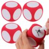NUOBESTY 4pcs Giant Foam Dice, Dry Erase Dice Jumbo Big Writable Game Education Playing Game Teaching Prop for Home Classroom