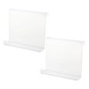 NUOBESTY Book with Treadmill and 2pcs Stand Acrylic for Holder Tablet Display Reading Rack Easy Installation Enhanced Reading, Workouts