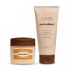 nutseline Super Nut Daily Moisture & Repair Duo – Nourishing Moisturizer & Nourishing Balm Set for Dry, Itchy Skin, Fermented Shea Butter, Petroleum-Free Korean Skin Care, 200ml & 50ml