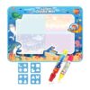Ocean Magic Drawing Mat,Large Doodle Board-31.5x23.6IN Underwater Exploration Reusable Aqua Drawing Mat with 2 Pens