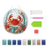 Ocean Pearl Art DIY Hanging Ornament Kit 5D Diamond Painting Kit (#E)