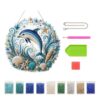 Ocean Pearl Art DIY Hanging Ornament Kit 5D Diamond Painting Kit (#G)