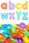 Odoorgames 78 Pcs Translucent Lowercase Letters - Plastic Alphabet Letters - Light Table Play and Early Learning Manipulatives