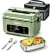 ODSD Cordless Electric Lunch Box for Adults, 130-Minute Heated Lunchbox, Portable Self-Heating Food Warmer with 1.2L Container Ideal for Truck Drivers, Office & Outdoor Job Sites, Light Green
