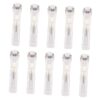of 10 Push Clips Document Holders File Clips for Paper Documents Not Traces Binders Offices School Supplies Paper Push Clip
