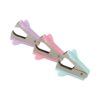 of 3 Portable Fun Shaped Staple Extractors Small Size Safe Design for Desk Tasks in 3 Color ABS Metal Build Staple Extractor