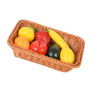 of 7 Assorted Fruit Shaker Includes Storage Basket for Childrens Musical Play to Develop Rhythm Skills and Creativity Orff Music Toy