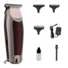 OFCRVA Cord Cordless Hair Trimmer Professional Men Electric Clipper Beard Cutting Machine Pivot Edge Outlines Detail Trimer