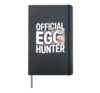 Official Egg Hunter Funny Easter Bunny Hardcover Journal, Black